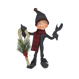 9" Plaid & Pine Elf