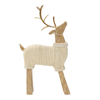 Woodgrain Deer Small
