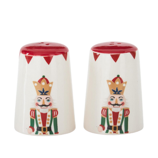 Dolomite Nutcracker Salt & Pepper Shakers