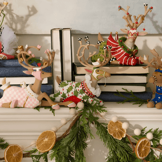Patience Brewster Dash Away Sitting Vixen Reindeer Figure