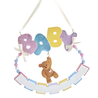 Baby Bear Blocks Ornament