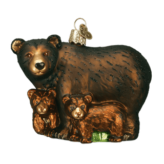 Bear with Cubs Ornament