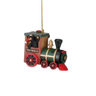 Bearfoot Express Train Ornament