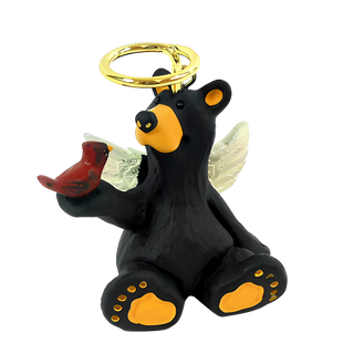 Bearfoots Angel Sitting Bear Ornament