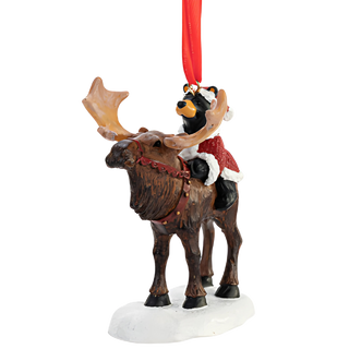 Bearfoots Bear Claus Ornament