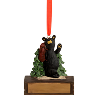 Bearfoots Hiker Bear Mag Ornament