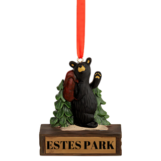 Bearfoots Hiker Bear Mag Ornament