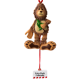 Bigfoot Pull String Ornament