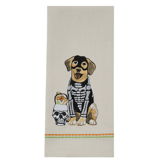 Bones Dog Towel