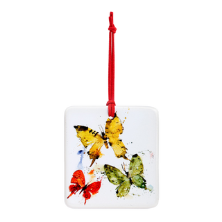 Butterflies Magnet Ornament w/ Card