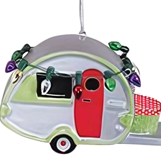 Camper with Lights Ornament