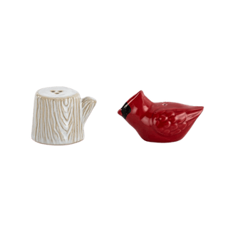 Cardinal Ceramic Salt and Pepper Shakers Set