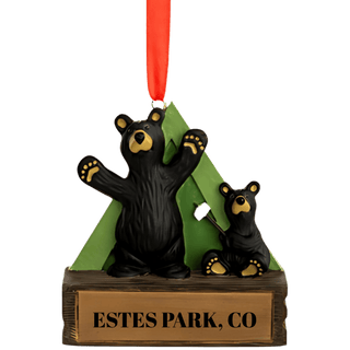 Bearfoots Tent Campers Bears Magnet Ornament