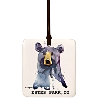 Black Bear Magnetic Ornament