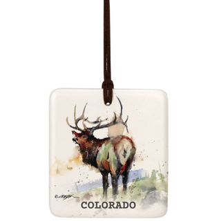 Elk Colorado Magnetic Ornament