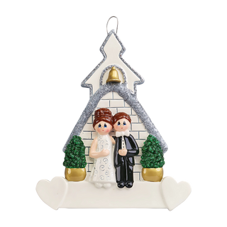 Church Wedding Ornament