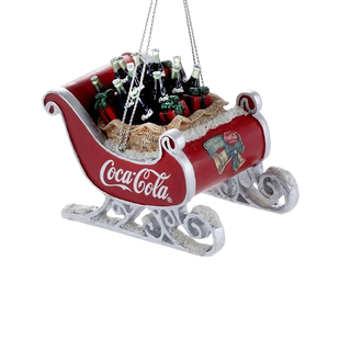 Coca-Cola Sleigh Ornament