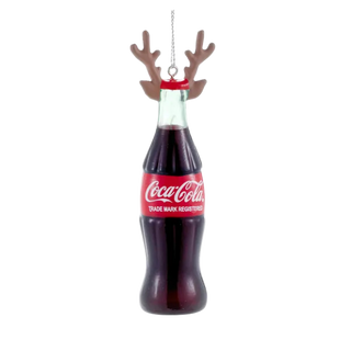 Coca Cola with Antlers Ornament