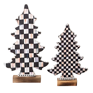 Courtly Check Forest Trees Set of 2