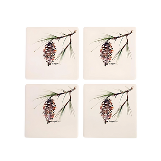 DC White Pine Coasters Set of 4
