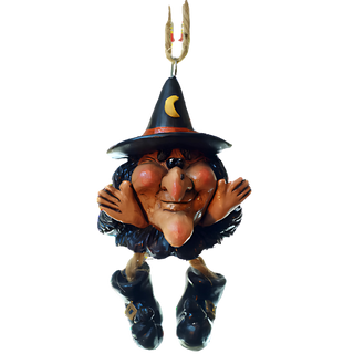 Dangly Witch Ornament