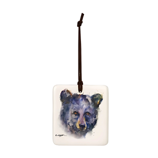 Determine Bear Magnetic Ornament