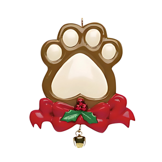 Dog Paw Ornament