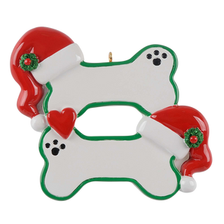 Double Dog Bone Ornament