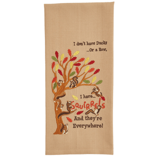 Ducks & Squirrels Towel