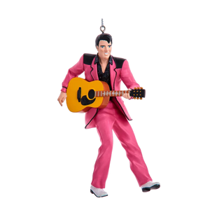 Elvis Presley® In Pink Suit Ornament