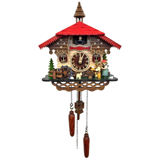 Engstler Battery-operated Village Cuckoo Clock