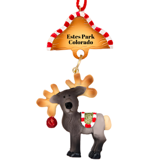 Fangdangler D. Elk Ornament