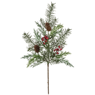 18" Fir Cone Berry Pik