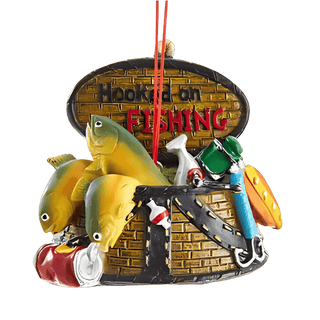 Fishing Basket Ornament