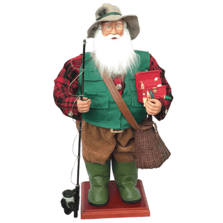 Fishing Grandpa Claus