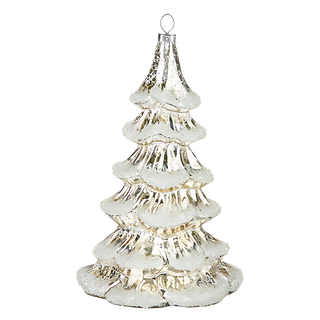 Frosted Tree Ornament