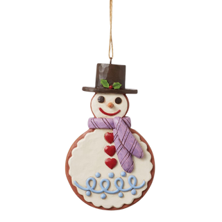 Gingerbread Snowman Ornament