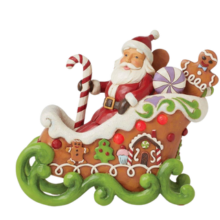 Gingerbread Santa LED