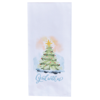 God With Us Dishtowel
