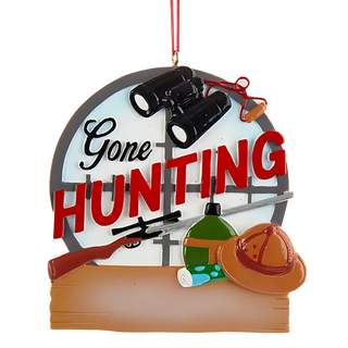 Gone Hunting Ornament