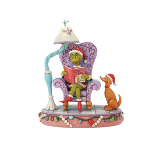 Grinch In Chair With Lamp