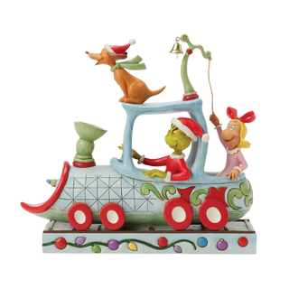 Grinch Max and  Cindy On Train