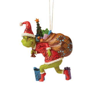Grinch Tiptoeing Ornament