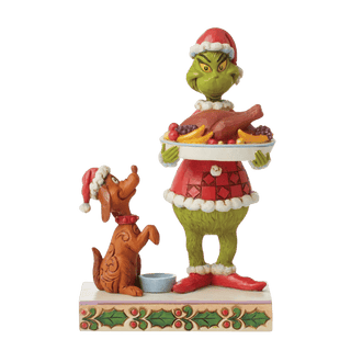 Grinch With Christmas Dinner