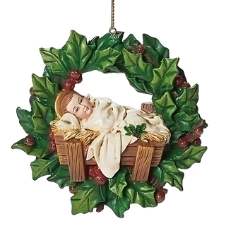 Holly Boughs Ornament