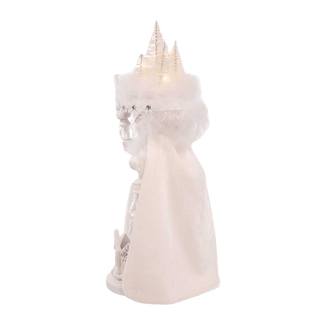 15" Hollywood Nutcrackers™ White Winter LED Hat Nutcracker