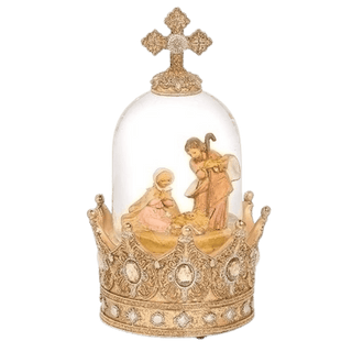 Holy Family Snow Globe Musical