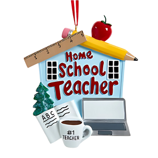 Home School Teacher Ornament