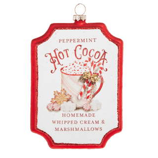 Homemade Hot Cocoa Ornament