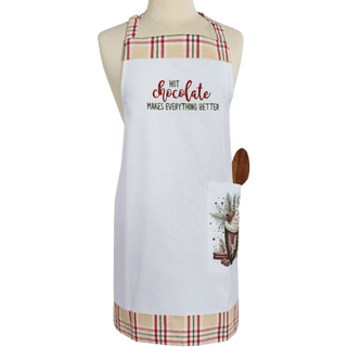 Hot Chocolate Full Apron Adult